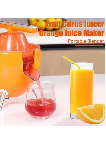 Electric Orange Juicer Squeezer Portable Lemon Squeezer Machine for Oranges Grapefruits Slag Juice Separator