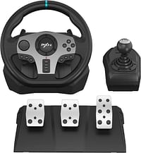 PXN V9 Racing Wheel Steering Wheel 270°/ 900° PS4 Steering Wheel Dual Motor Feedback Driving with Pedals and Shifter game racing wheel