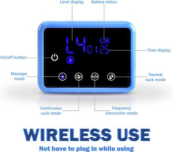 Bellababy Electric Breast Pump Portable Touch Control LED Timer Display, 4 Modes & 9 Levels Efficient Suction Double Breast Pump, Comes with 21mm /24mm/27mm Flanges