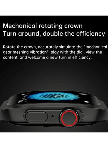 Smartwatch OA88, AMOLED Ultra Clear Screen, 3D Flexible Surface Design Amoled-A88 Connected IOS/Android Sports Watch for Men-Multicolour