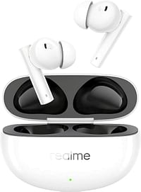 realme Buds Air 5 Wireless Earbuds with 50dB Active Noise Cancellation, 12.4mm Dynamic Bass Driver - Arctic White