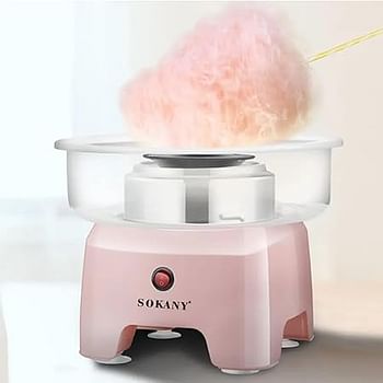 Sokany sk-520 Electric Cotton Candy Maker 500 Watt - Random Color