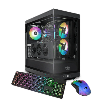 Ibuypower Desktop PC Y40 AMD Ryzen7 7700X Processor - 16GB RAM - 1TB SSD NVMe - NVIDIA GeForce RTX 4070 Ti 12GB - Windows 11