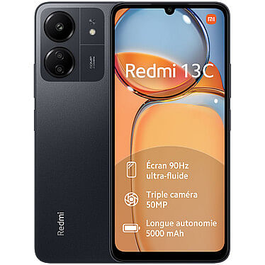 Redmi 13C Dual-SIM 4G 8GB RAM 256GB  - Midnight Black