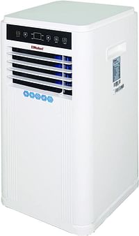 Nobel Portable Air Conditioner 0.75 Ton 9000 BTU, R410a Refrigerant, Rotary Compressor, LED Display, Electronic Control, T1 Climatic Conditions NPAC9000 - White