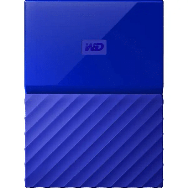 Western Digital My Passport Portable Hard Drive 2TB (WDBYFT0020BBL-WESN) Blue