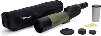 Celestron Ultima 20 60X80mm Straight Zoom Spotting Scope Ultima 80 Spotting Scope - Straight - Black, Grey