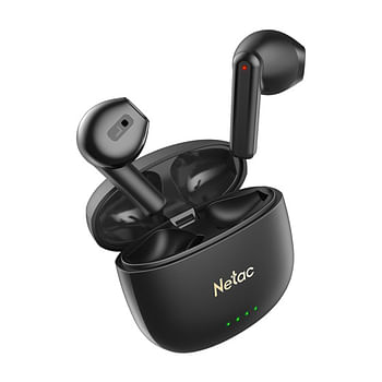 Netac LK35 True Wireless Earbuds Environment Noise Cancellation Updated BT 5.3 As light as 3.2g - Black