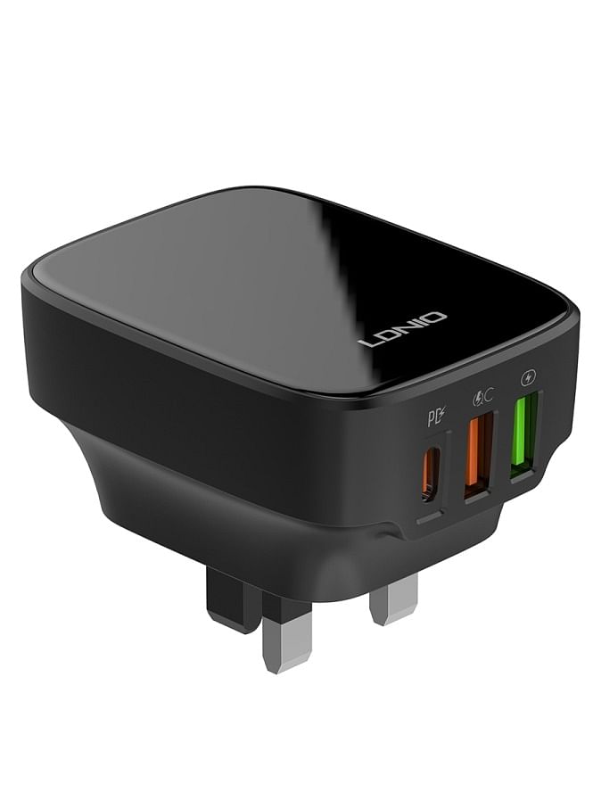 LDNIO 33W Super-Fast Charging Dual USB-A & PD Charger