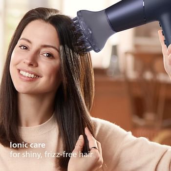 Philips 5000 Series Hair Dryer with ThermoShield Technology, 3 Heat and 2 Speed Levels, 2300 W Drying Power BHD510/00