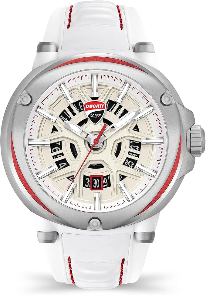 Ducati Analog Silver Dial Men's Watch-DTWGN0000105