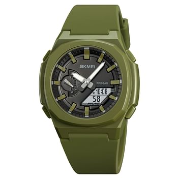 Skmei 2091 Sport Waterproof Digital Wrist Watches for Men Green