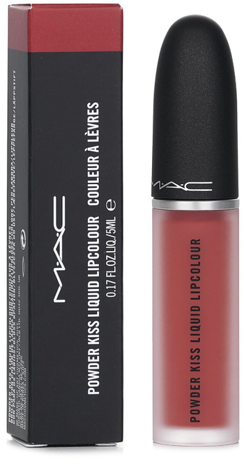 MAC Powder Kiss Liquid Lipcolour - # 989 Mull It Over 5ml