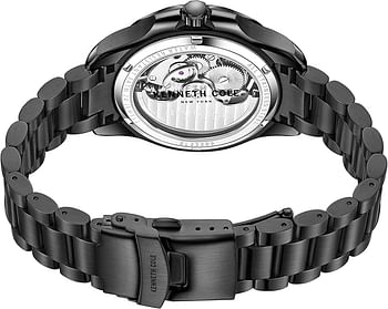 Kenneth Cole Men's Stainless Steel Automatic Watch KCWGL2220903 - Black