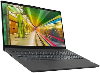 Lenovo IdeaPad 5 (15 IIL05 ) - 15.6" Inch FHD (1920*1080) Display - 10th Gen Intel Core i5 1035G1 Processor - 8gb Ram - 256 Nvme SSD - Intel UHD Graphics - US Backlit Keyboard - Finger Print - Windows 11 Home - Grey