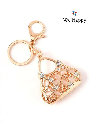 Pack of 6 Hand Bag Shape Key Ring Cute Women Fashion Bag Car Pendant Key chain