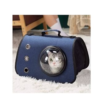 Petbroo Pet Bag - Blue 40x26x26cm