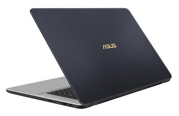 Asus VivoBook Pro 17 (X705UNR ) - 17.3 Inch Full HD (1920 *1080 ) Display 8th Generation Intel Core i7-8550U Processor +1tb HDD (Dual Storage ) - Intel UHD Graphics 620 + NVIDIA Geforce MX150 (DDR5 2GB )- US Backlit Keyboard - Win 11 Home - 512GB NVMe SSD