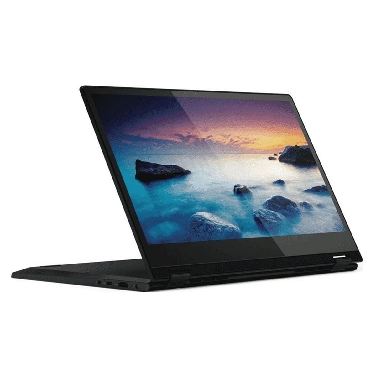 Lenovo IdeaPad C340 14API 2 in 1 laptop 14 inch 2 in 1 FHD Touch X360 display - AMD Ryzen 5 3500U With Radeon Vega Mobile Gfx 2.10GHz Processor - 8GB Ram - 256 GB SSD- AMD Radeon Vega 8 Graphics - FInger Print Security - Backlit English Keyboard - Arabic