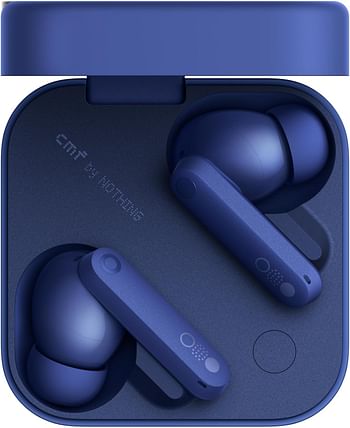 CMF by Nothing Buds Pro 2 Bluetooth Earbuds, ChatGPT Integrated, TWS with Clear Voice Technology 2.0, 50 dB Smart ANC, Up to 11 hrs Battery, Spatial Audio Effect, IP55, Dark Grey