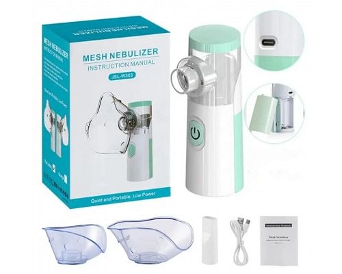 JSL W303 Portable Mini Handheld Mesh Nebulizer Machine