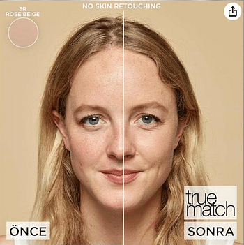 L’Oréal Paris TRUE MATCH FOUNDATION 3R3C3K BEIGE ROS