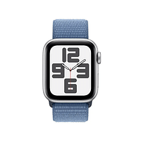 Apple Se (2nd Gen) (2023) 40mm Smart Watch (MRE33LL/A) Silver Aluminum / Winter Blue