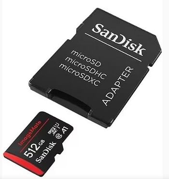 SanDisk Micro SD Memory Card Imagemate 512GB With Adapter 150MB/S (SDSQUAC-512G-AW6KA)