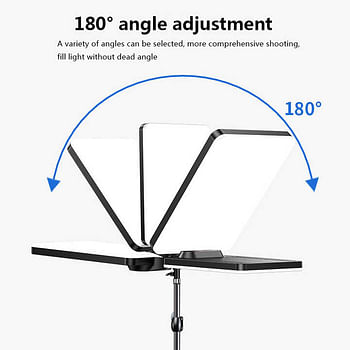 RL-19 inch LED Video Light With Professional Remote Control Dimmable Panel Lighting Photo Studio Live Photography fill lamp