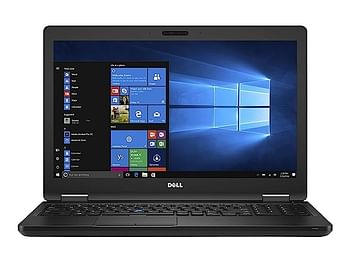 DELL Latitude 5580 15.6 Inch Intel Core i5 7th Generation Windows 10 Pro Webcam 256GB SSD - 8GB RAM - Black