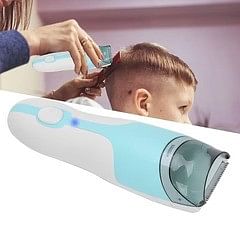 Unique Children's Hair Safe Clipper Automatic Hair Suction Four-Segment Stainless Steel Blade Adjustable Guide Comb Fully Water-washable Best Quality