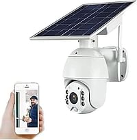 4G Outdoor Wireless Solar Camera Security IP PTZ PIR/RADAR Camera with two way audio full color night vision