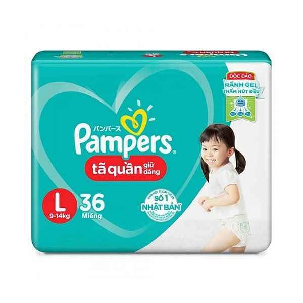 Pampers Pants Diapers ECONOMY L 36 Pieces * pack of 4 (144pcs)