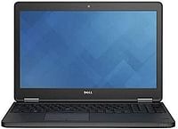 Dell Latitude E5550 Laptop 15.6" Core i3 5th Gen, 8GB RAM 256GB SSD English Keyboard - Black