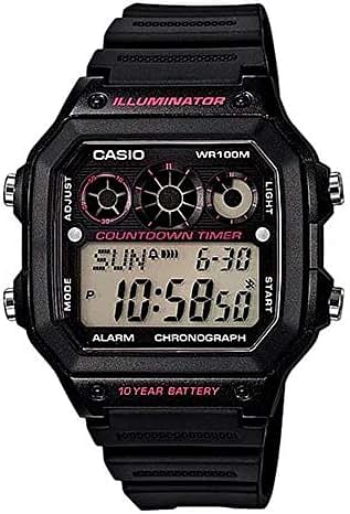 Casio Sport Watch Digital Display Quartz For Men AE-1300WH-1A2VDF