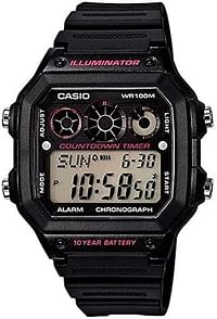 Casio Sport Watch Digital Display Quartz For Men AE-1300WH-1A2VDF