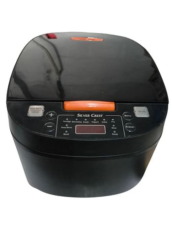 Silver Crest Advanced Electric Rice Cooker - 5 liters Digital Multi-functional 900W