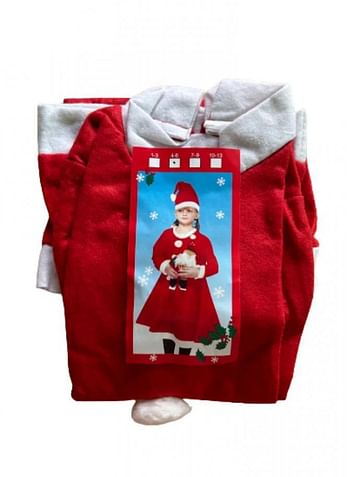 Christmas Santa Outfit Costume 3 Piece Set Girls