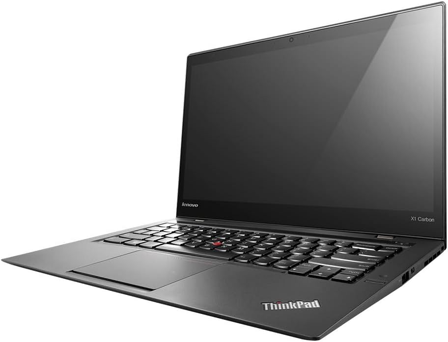 Lenovo ThinkPad X1 Carbon 14 Inches WVA High Density FlexView QHD (2560*1440) Touch Display 3rd Generation -5th Generation Intel Core i7 5600U Processor  Intel HD Graphics 5500 - US Backlit KB - Finger Print - Windows 10 Pro 256GB SSD - 16GB RAM  - Black