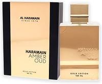 الحرمين عنبر عود الإصدار الذهبي (U) EDP 120ML TESTER