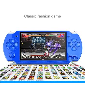 NEW X6 4.3 inch Screen Retro Portable Game Console with 3MP Camera Built-in 10000 Games Supports E-book / Recording / Music Playing / Video Playing – Best Quality, Durable Design with High-Grade Finish and Exciting Gaming Features Gift For Boys Girls And 