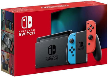 Nintendo Console Switch With Joy-con (HADSKABAA) Neon Blue / Red