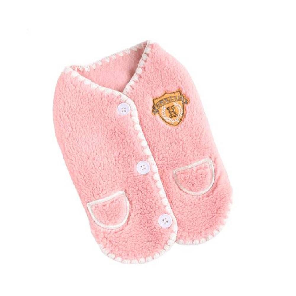 Hong Pet Preppy Vest - Pink Medium