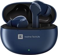 Realme TechLife Buds T100 Bluetooth Earbuds IPX5 Water Resistance - Blue