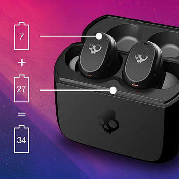 Skullcandy Mod True Wireless In Ear Earbuds (S2FYW-P740) - True Black