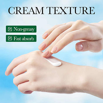 SADOER Vitamin C Whitening Hand Cream Aloe Vera Nourishing Anti-Crack Hand Moisturizer Skincare Hand Lotion 450g