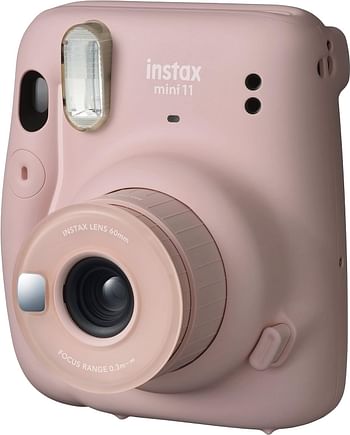 Fujifilm Instax Mini 11 Instant Camera - Blush Pink