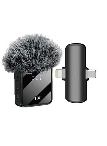 Wireless Microphone Kit 2 in 1 Crystal-Clear Audio for All Your Needs