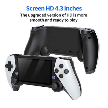 M25 Handheld Game Console – 4.3 Inch LCD Screen, HDMI-HDTV Output, Dual Wireless Controllers | Portable Video Game Console for PS1 Gamers