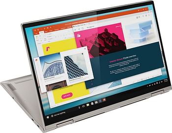 Lenovo Yoga C740 15IML 2 in 1 Laptop - 10th Gen Intel Core i7 10510U (1.80Ghz up to 4.9Ghz)-15.6 Inch FHD IPS 500nits X360 Display-12GB LPDDR4 Ram-512GB Nvme SSD-US Backlit Kb-Intel UHD Graphics Finger Print Windows 11 Home - Mica